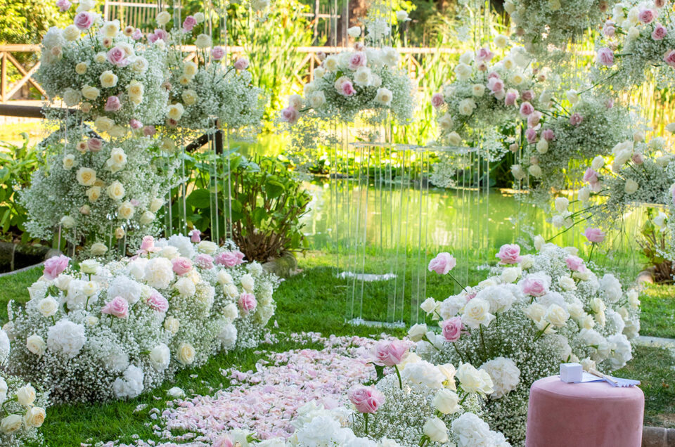 Fiori per matrimoni: la cornice perfetta